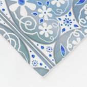 Couverture Polaire Céramique Lace Bleu clair (Coin)