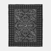 Couverture Polaire Céramique noir (Devant)