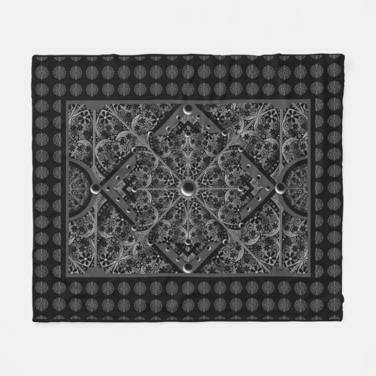 Couverture Polaire Céramique noir (Devant (Horizontal))