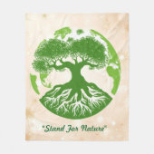 Couverture Polaire "Cercle De Vie" (Devant)