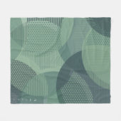 Couverture Polaire Cercle Motif II (Devant (Horizontal))