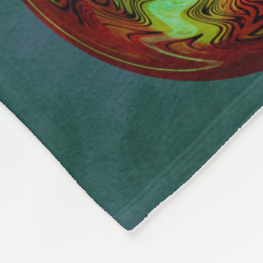 COUVERTURE POLAIRE CERCLE ROUGE (Coin)