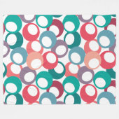 Couverture Polaire Cercles d'olivier (Devant (Horizontal))