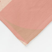 Couverture Polaire Cercles du milieu du siècle : Motif géométrique mo (Coin)