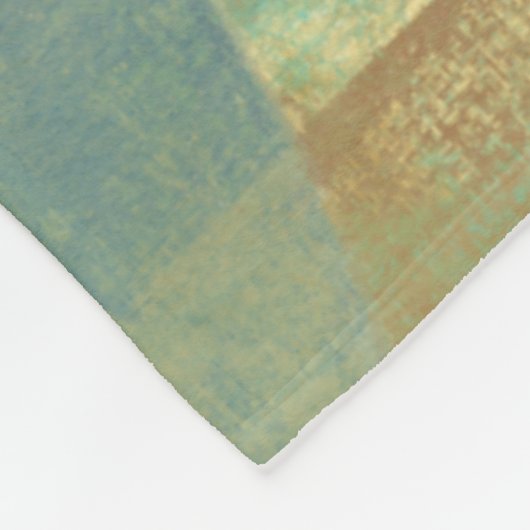 Couverture Polaire Cercles et panneaux multicolores (Coin)