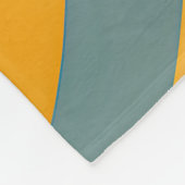 Couverture Polaire Cercles et rectangles d'abstraction géométriques r (Coin)