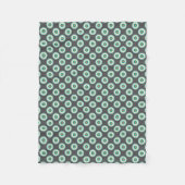 Couverture Polaire Cercles gris de combinaison par Shirley Taylor (Devant)