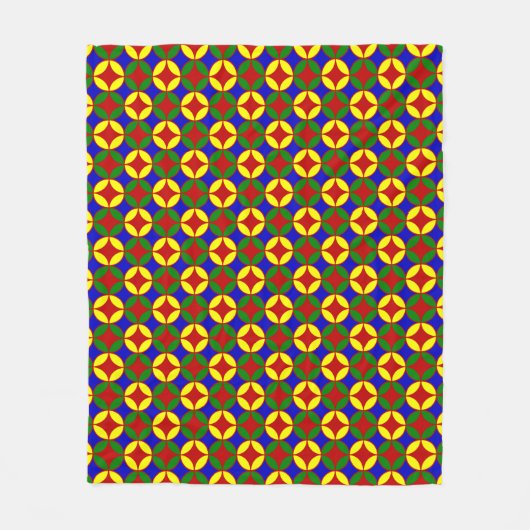 Couverture Polaire Cercles primaires-04-FLEECE BLANKET M (Devant)