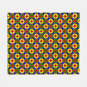 Couverture Polaire Cercles primaires-04-FLEECE BLANKET M (Devant (Horizontal))