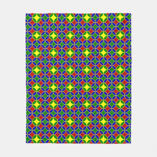 Couverture Polaire Cercles primaires-05-FLEECE BLANKET M (Devant)