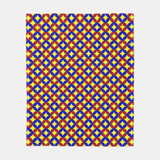 Couverture Polaire Cercles primaires-08-FLEECE BLANKET M (Devant)