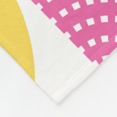 Couverture Polaire Cercles vintages : Harmonie Graphique. (Coin)