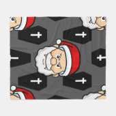 Couverture Polaire cercueils de xmas (Devant (Horizontal))