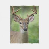 Couverture Polaire Cerf à queue blanche | Hill Country, Texas (Devant)