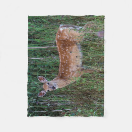 Couverture Polaire Cerf à queue blanche | National Bison Range Montan (Devant)