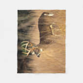 Couverture Polaire Cerf à queue blanche | Smoky Mountains Tennessee (Devant)