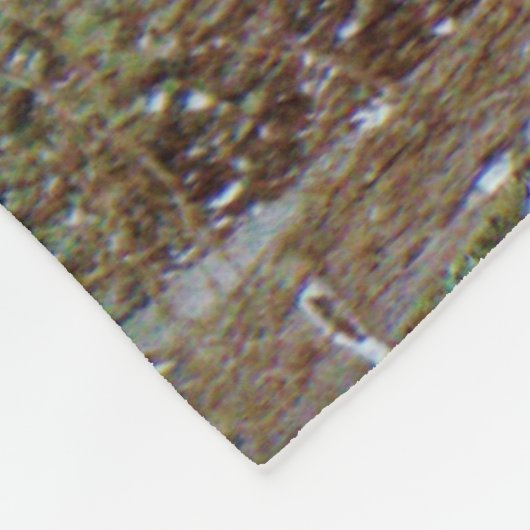 Couverture Polaire Cerf dans la tempête de neige (Coin)