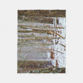 Couverture Polaire Cerf dans la tempête de neige (Devant)