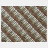 Couverture Polaire Cerf dans les arbres (Devant (Horizontal))