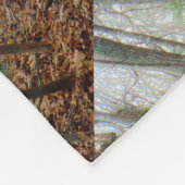 Couverture Polaire Cerf dans les arbres (Coin)