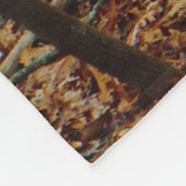 Couverture Polaire Cerf dans les arbres (Coin)