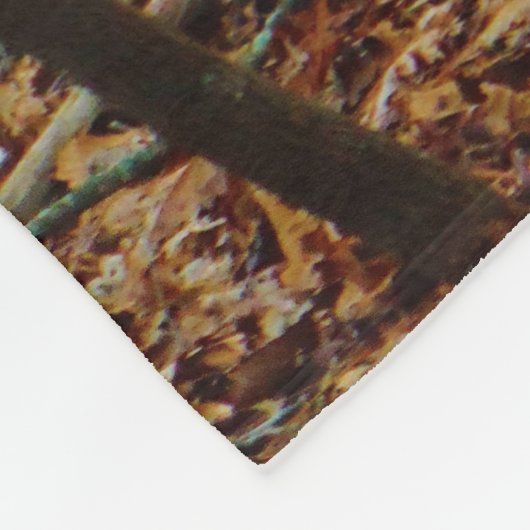 Couverture Polaire Cerf dans les arbres (Coin)