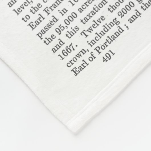 Couverture Polaire Cerf de Ballerina en bleu (Coin)