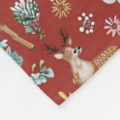 Couverture Polaire Cerf mignon (Coin)