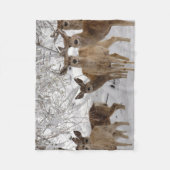 Couverture Polaire Cerf Mule Wyoming (Devant)