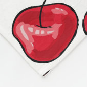Couverture Polaire Cerises (Coin)