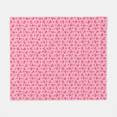Couverture Polaire Cerises (Devant (Horizontal))