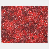 Couverture Polaire Cerises sucrées (Devant (Horizontal))