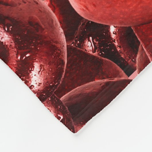 Couverture Polaire Cerises sucrées (Coin)