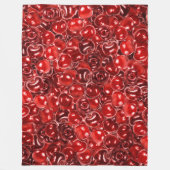 Couverture Polaire Cerises sucrées (Devant)