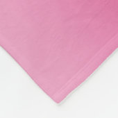 Couverture Polaire cerisier rose croustillant rose (Coin)