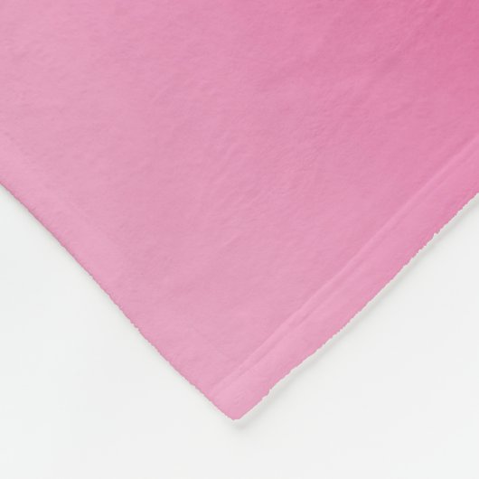 Couverture Polaire cerisier rose croustillant rose (Coin)