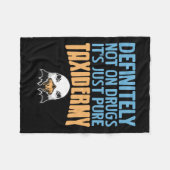 Couverture Polaire Certainement Pas Sur Les Drogues Juste Pure Taxide (Devant (Horizontal))