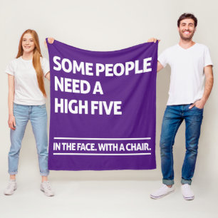 Couverture Polaire Certaines personnes ont besoin d'un maximum de cin