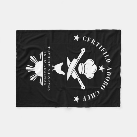Couverture Polaire Certified Adobo Chef New Filino Graphics Statement (Devant (Horizontal))