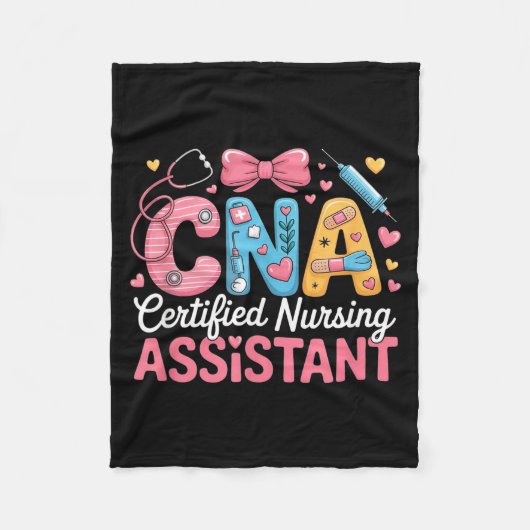 Couverture Polaire Certified Nursing Istant Nurse Aide Nurse Istant C (Devant)