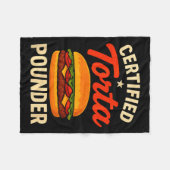Couverture Polaire Certified Torta Under Funny Mexican Food Sandwich (Devant (Horizontal))