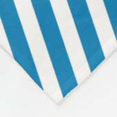 Couverture Polaire Cerulean Blue Moods Diamond Chevrons (Coin)