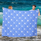 Couverture Polaire Cérulean échelles Blanche polaire