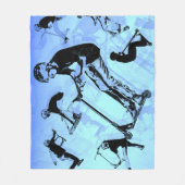 Couverture Polaire C'est à propos du scooter ! - Trucs de scooter (Devant)