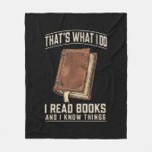 Couverture Polaire C'est ce que je fais Je lis des livres et je sais (Devant)