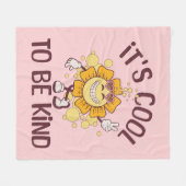 Couverture Polaire C'est cool d'être gentil (Devant (Horizontal))