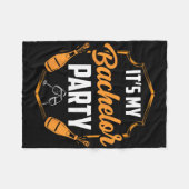 Couverture Polaire C'est la fête d'enterrement de vie de garçon de la (Devant (Horizontal))