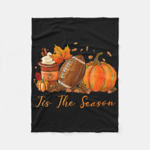 Couverture Polaire C'est la saison automne football de pumpkin café