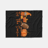 Couverture Polaire C'Est La Saison Citrouille Leaf Latte Fall Thanksg (Devant (Horizontal))