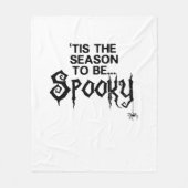 Couverture Polaire C'Est La Saison De Éffrayant (Devant)